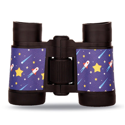 4X30 Binocular Telescope Bird Watching Telescope Gifts for Children, 4X30 Space, 4X30 Cartoon Pink