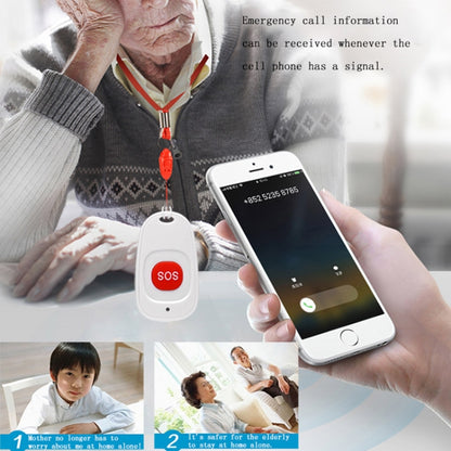 Waterproof SOS Single Button Remote Control One Button Emergency Help Button, 433MHz