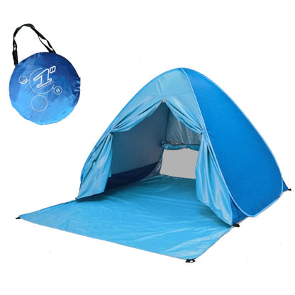 With Curtain Automatic Instant Pop Up Tent Potable Beach Tent, 150x165x110cm, 200x165x130cm