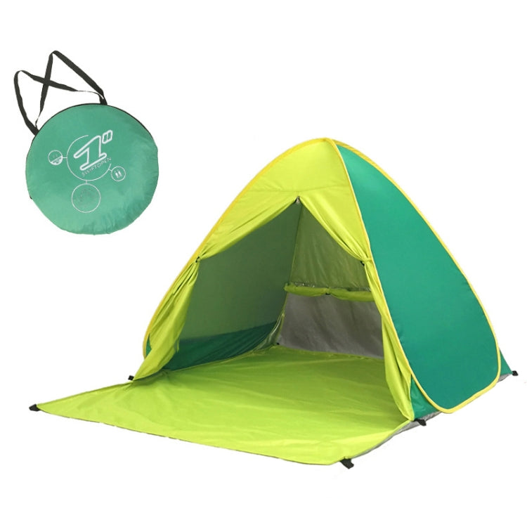With Curtain Automatic Instant Pop Up Tent Potable Beach Tent, 150x165x110cm, 200x165x130cm