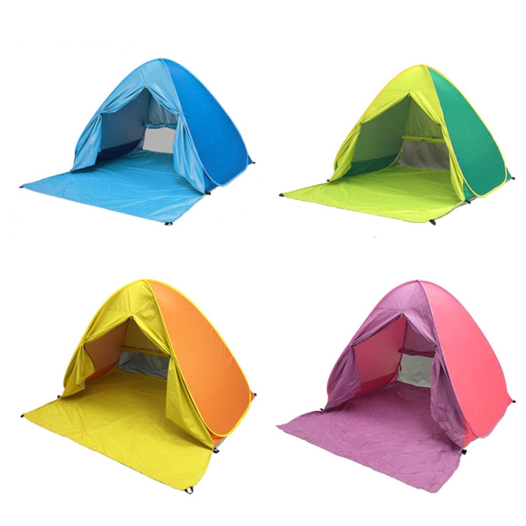 With Curtain Automatic Instant Pop Up Tent Potable Beach Tent, 150x165x110cm, 200x165x130cm