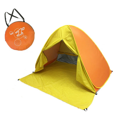 With Curtain Automatic Instant Pop Up Tent Potable Beach Tent, 150x165x110cm, 200x165x130cm
