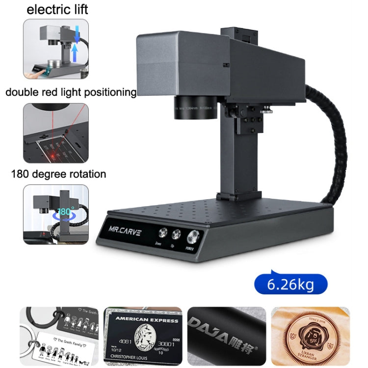 DAJA M1 Pro 2W Metal Nameplate High Precision Characters Laser Carving Machine, M1 Pro Industrial Software EU Plug, M1 Pro Industrial Software US Plug, M1 Pro Rotating Shaft EU Plug, M1 Pro Rotating Shaft US Plug                                        ...