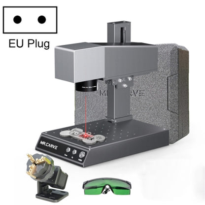 DAJA M1 Pro 2W Metal Nameplate High Precision Characters Laser Carving Machine, M1 Pro Industrial Software US Plug, M1 Pro Rotating Shaft EU Plug, M1 Pro Rotating Shaft US Plug, M1 Pro Rotating Shaft+Ring Fixture EU Plug, M1 Pro Ring Fixture EU Plug   ...