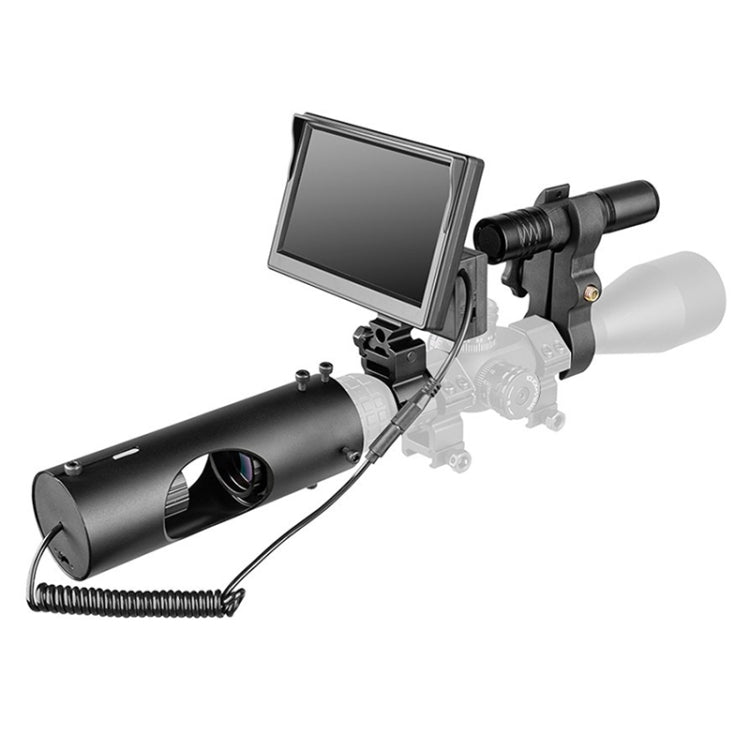 Digital Laser Infrared Telescope Non-thermal Imaging Hunting CCD High-definition Night Vision Goggles, 3X Night Vision
