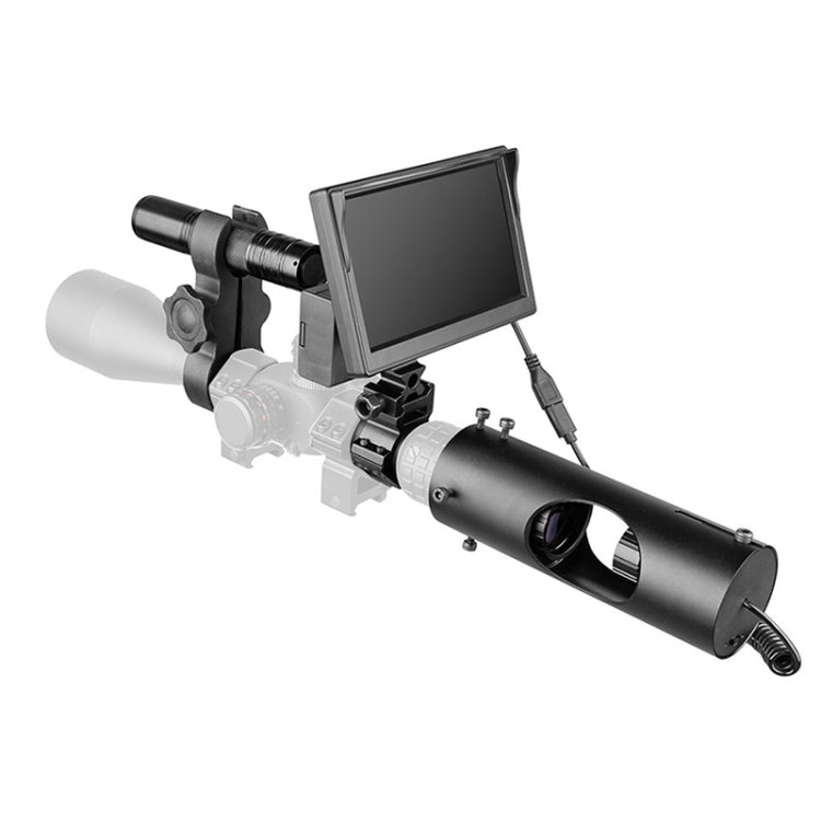Digital Laser Infrared Telescope Non-thermal Imaging Hunting CCD High-definition Night Vision Goggles, 3X Night Vision