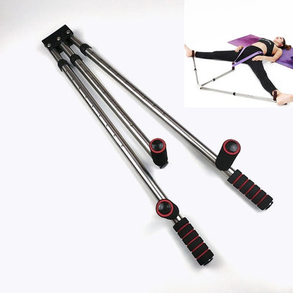 Stainless Steel One Word Horse Training Device Ligament Stretcher Yoga Dance Stretcher, 6 Hole Adjustment Edition, 9 Hole Adjustment Edition
