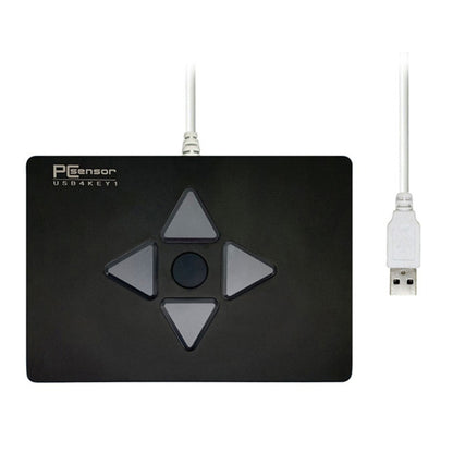 4 Keys Medical Equipment Testing Custom One-key Combo Shortcut Keyboard, Cable Length: 1.5m
