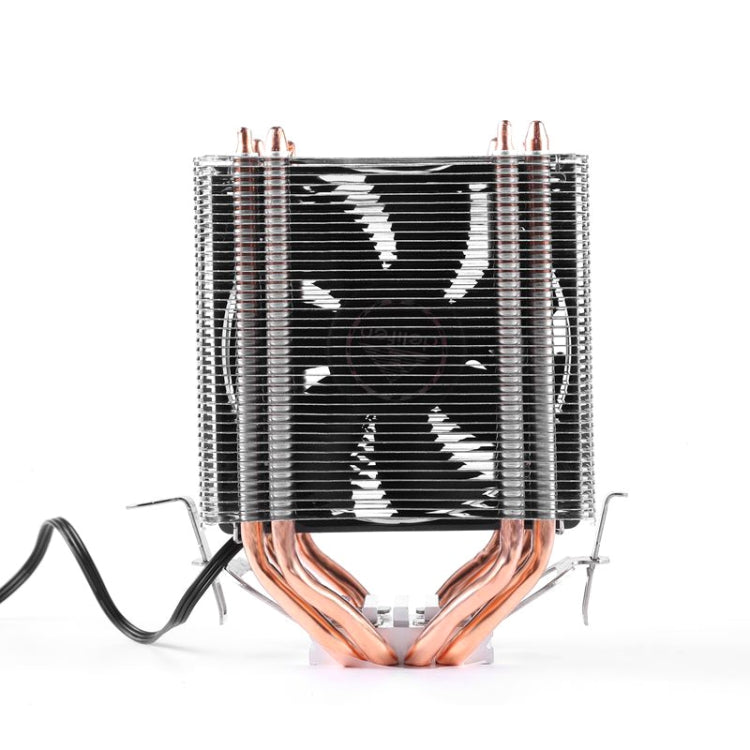 Desktop Computer 6 Copper Tube CPU Radiator Super Quiet, 6 Tube Without Light 3-pin Single Fan, 6 Tube Without Light 3-pin Double Fan, 6 Tube Blue Light 3-pin Single Fan, 6 Tube Blue Light 3-pin Double Fan, 6 Tube PWM Single Fan, 6 Tube PWM Double Fan