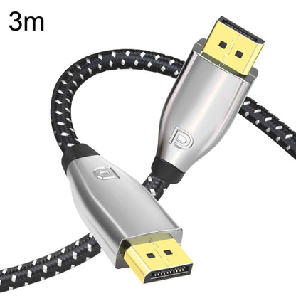 1.4 Version DP Cable Gold-Plated Interface 8K High-Definition Display Computer Cable OD6.0MM 30AWG With Nylon Mesh, 1m, 1.5m, 2m, 3m, 5m