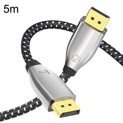 1.4 Version DP Cable Gold-Plated Interface 8K High-Definition Display Computer Cable OD6.0MM 30AWG With Nylon Mesh, 5m