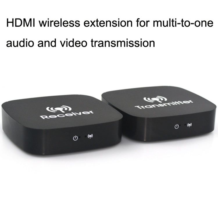 AY88 HDMI Wireless Transmitter WIFI Signal Extender H.264 Format Multi-To-One Application, AY88 UK Plug, AY88 US Plug