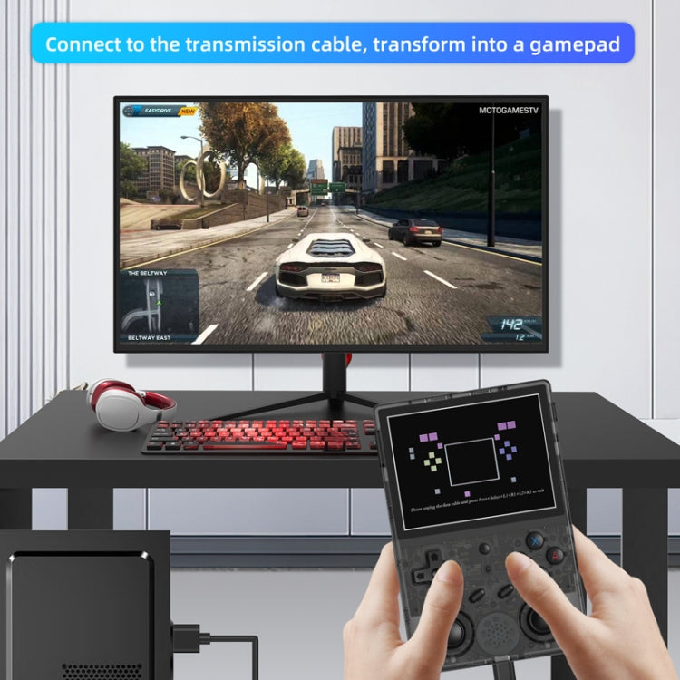 ANBERNIC RG353VS 3.5 Inch Wireless Game Box Linux Single OS Handheld Game Console, Machine Only, 64G 15,000 Games, 128G 25000 Games, 256G 35000 Games