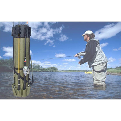Multifunctional Fishing Rod Bag Fishing Tackle Bag Fishing Supplies，Size: 123x34cm, Multifunctional Fishing Tackle Bag, Fishing Rod Bag