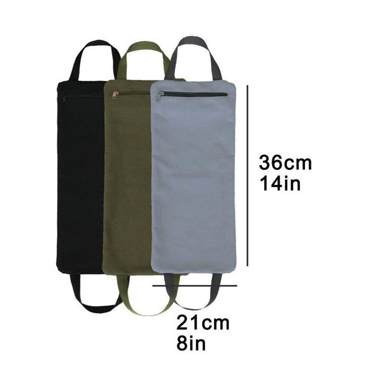 Weight Lifting Fitness Double Handle Canvas Sandbag, Canvas Sandbag(Black), Canvas Sandbag(Gray), Canvas Sandbag(Army Green)