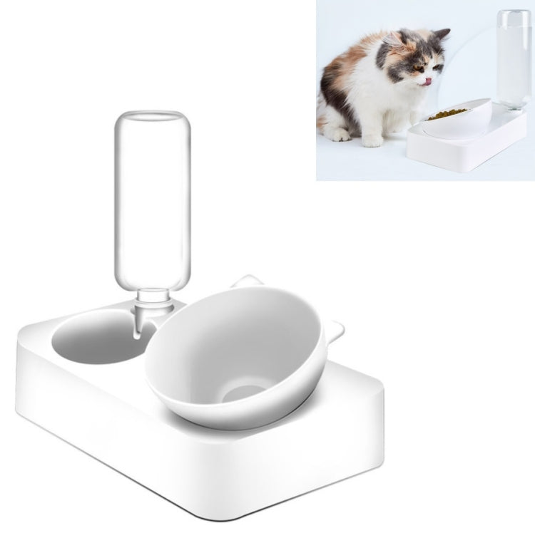 Pet Bowl Anti-tipping Automatic Drinking Water Feeding Bowl, Small, Large