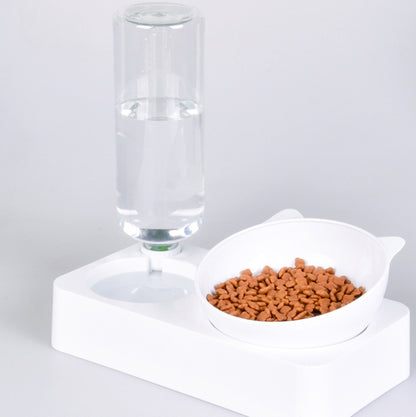Pet Bowl Anti-tipping Automatic Drinking Water Feeding Bowl, Small, Large