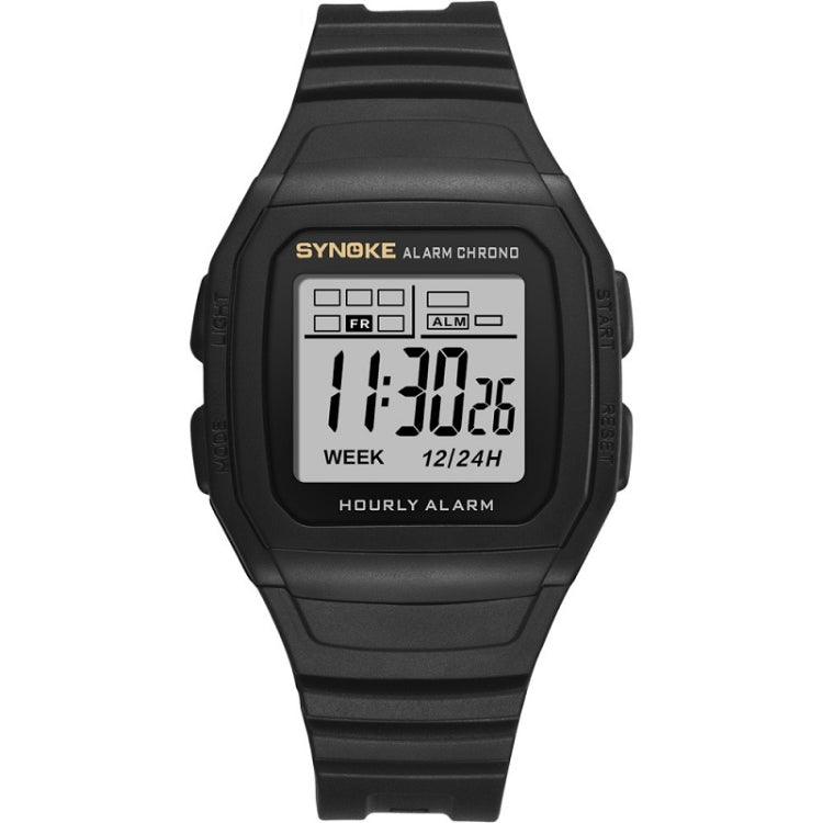SYNOKE 9023B Multifunctional Sports Shockproof & Waterproof Electronic Watch, Black, Silver, Gold