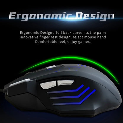 MOS7 7 Keys One-click Combo Custom Keyboard Shortcuts Game Mice, Cable Length: 2m