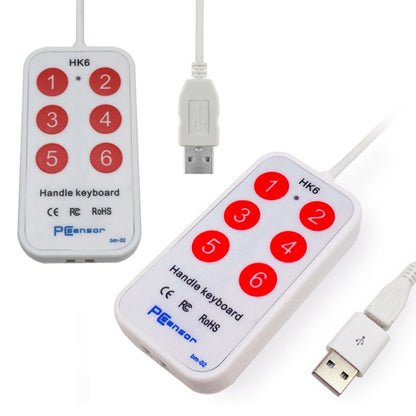 6 Keys Custom PS Shortcut Keys Medical Ultrasound Acquisition USB Keypad, Cable Length: 2m, HK-6, HK-6 Android Version