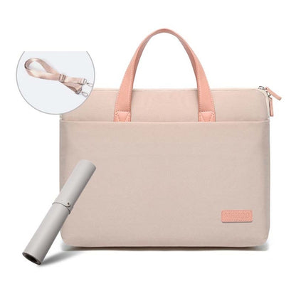 For MacBook 15.6-16.1 Inches MAHOO 10188 Ultra-Thin Hand Computer Bag Messenger Laptop Bag, Khaki, Dark Blue, Gray, Gray+Gray PU Power Bag, Dark Blue+Black PU Power Bag, Khaki+Gray PU Power Bag, Gray+Gray Mouse Pad, Dark Blue+Black Mouse Pad...