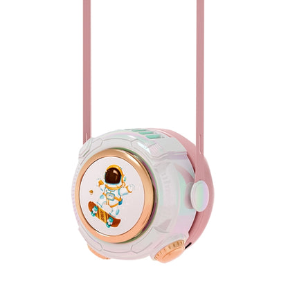 MD666-3 Cartoon Space Capsule Mini Portable Bladeless Hanging Neck Fan, Hanging Neck Fan (Purple), Hanging Neck Fan (Pink), Hanging Neck Fan (Blue)