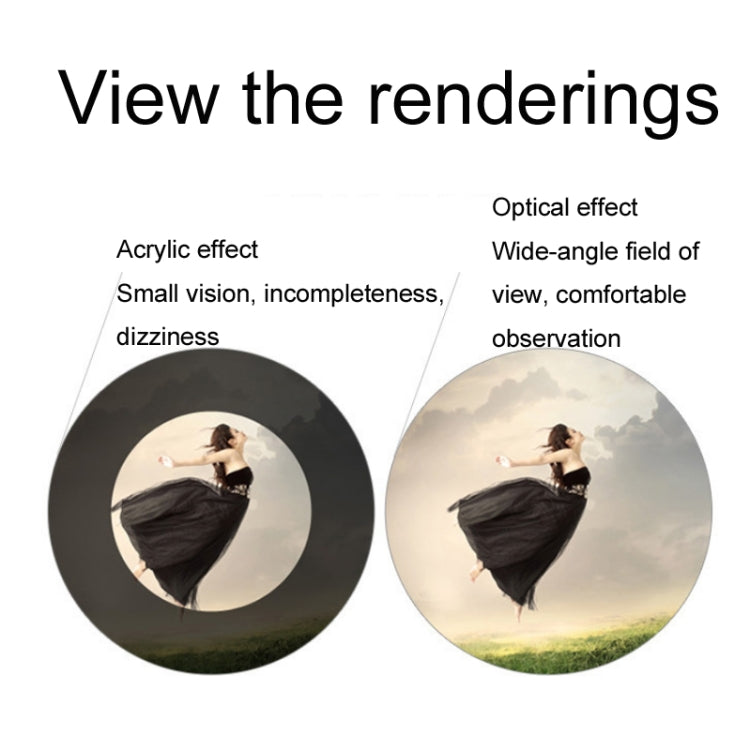 FEIRSH 8x20 Monocular Corner Telescope Outdoor Low Light Night Vision Portable Telescope, 8x20 Red Film