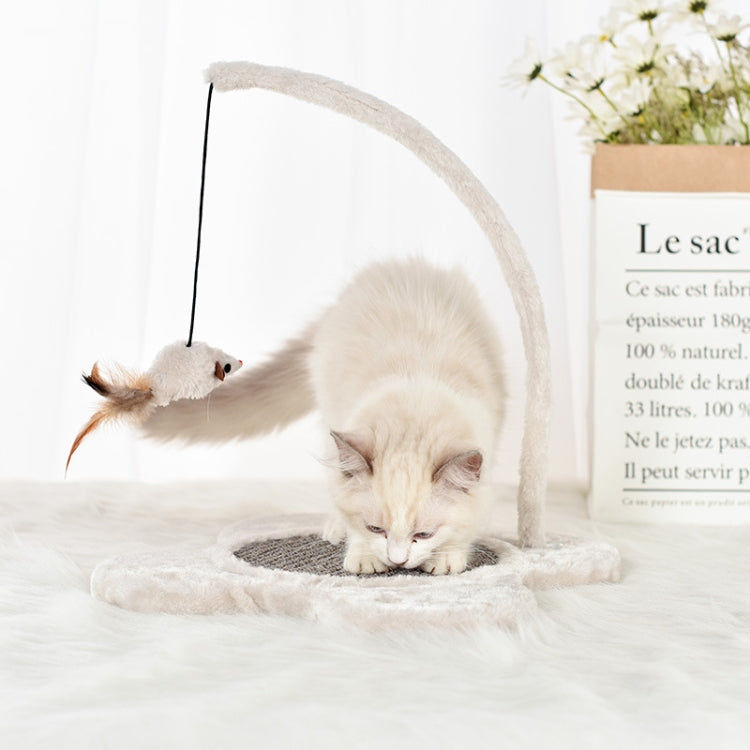 Cat Scratcher Toy Rubbing Device Solid Wood Furniture Pet Supplies, Cat Scratcher Toy