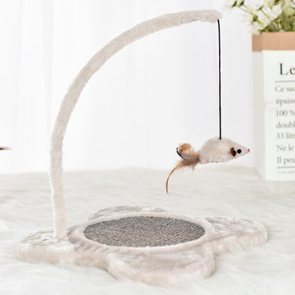 Cat Scratcher Toy Rubbing Device Solid Wood Furniture Pet Supplies, Cat Scratcher Toy