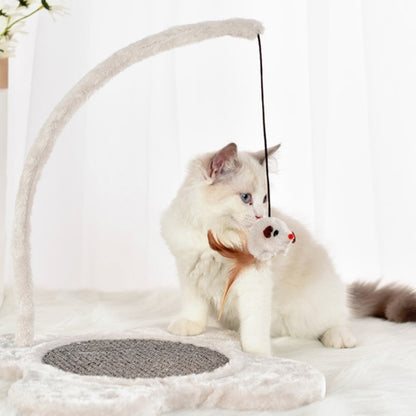 Cat Scratcher Toy Rubbing Device Solid Wood Furniture Pet Supplies, Cat Scratcher Toy