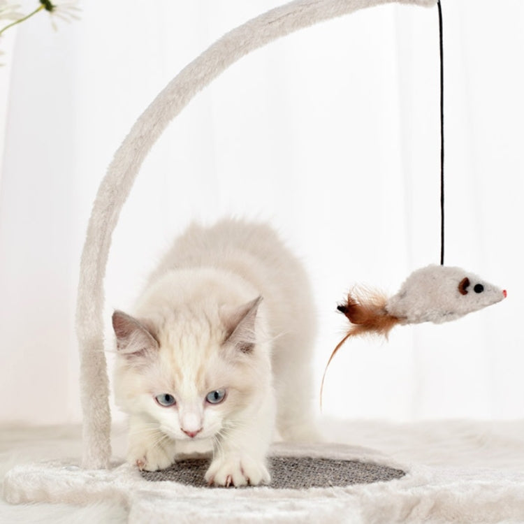 Cat Scratcher Toy Rubbing Device Solid Wood Furniture Pet Supplies, Cat Scratcher Toy