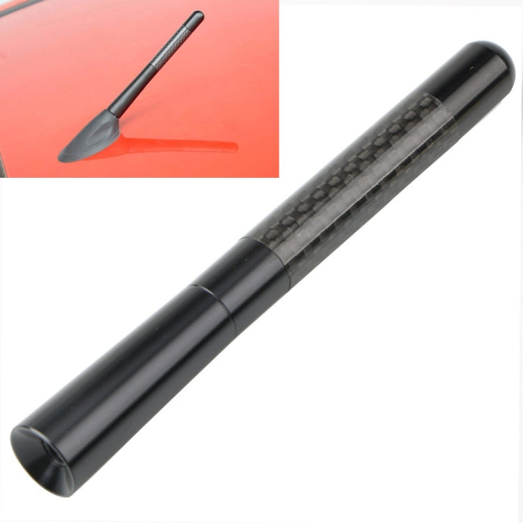 5 PCS Aluminum Alloy Carbon Brazing Antenna Car Decoration Beautiful Antenna Car Roof Antenna Modification
