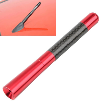 5 PCS Aluminum Alloy Carbon Brazing Antenna Car Decoration Beautiful Antenna Car Roof Antenna Modification