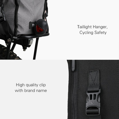 Rhinowalk Riding Messenger Bag Shoulder Diagonal Bag Bicycle Rear Shelf Pannier Bag, X2002 Black White Gray, X2002 Full-gray, X2002 Pink White Gray