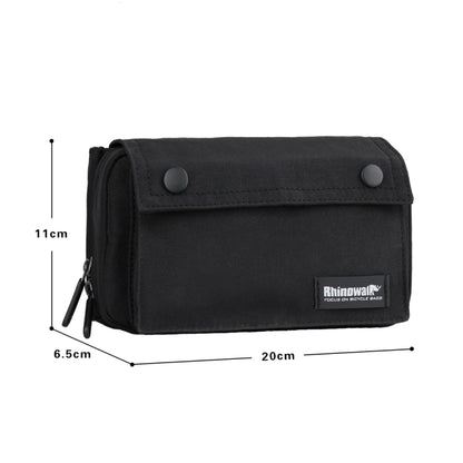 Rhinowalk X2012 Riding Multifunctional Vehicle Front Bag Bike Handlebar Bag Hand Storage Bag, Gray, Black