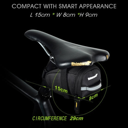 Rhinowalk Ultralight Bicycle Tail Bag Saddle Bag Inner Tube Tool Bag Cycling Mountain Bike Back Bag, Rhinowalk Saddle Bag