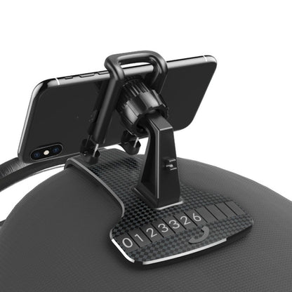 Car Mobile Phone Holder Buckle Instrument Trolley Inner Clip Mobile Phone Navigation Bracket With Number Plate, Navigation Bracket With Number Plate
