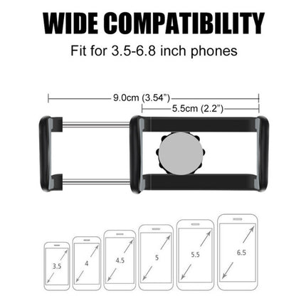 Car Mobile Phone Holder Buckle Instrument Trolley Inner Clip Mobile Phone Navigation Bracket With Number Plate, Navigation Bracket With Number Plate