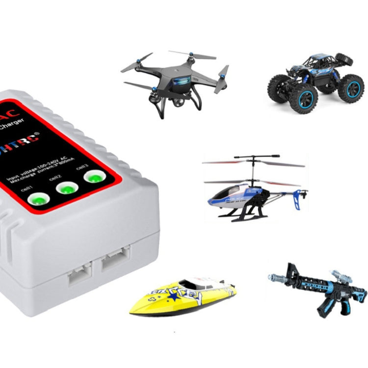 HTRC B3AC 2-3S Model Airplane Lithium Battery Charger Electric Toy Charger,, EU Plug, US Plug