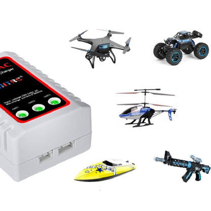 HTRC B3AC 2-3S Model Airplane Lithium Battery Charger Electric Toy Charger,, EU Plug, US Plug