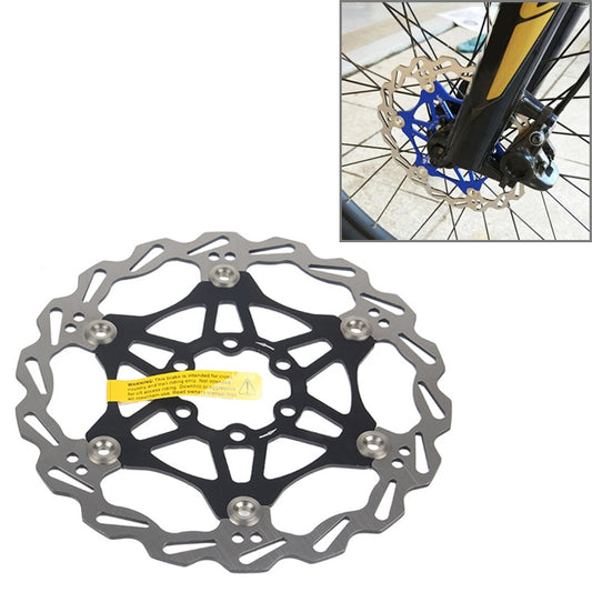 SNAIL FD-01 Mountain Bike Floating Disc Bicycle Brake Pad Six Nail Brake Disc, 160mm Black, 180mm Black, 203mm Black, 160mm Red, 180mm Red, 203mm Red, 160mm Blue, 180mm Blue, 203mm Blue