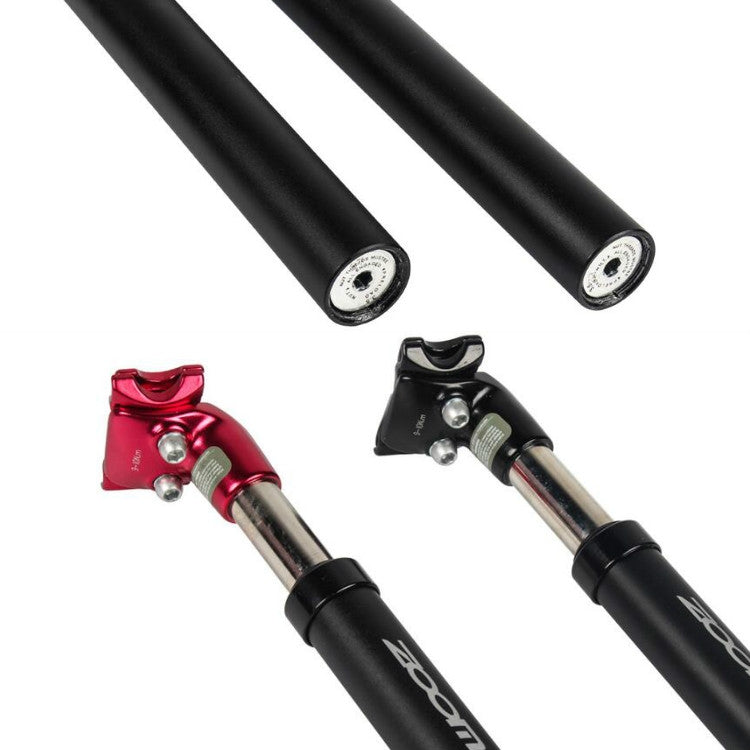 ZOOM Suspension Seat Tube Mountain Bike Bicycle Hydraulic Seatpost, 27.2mm
