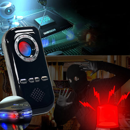 K300 Multifunctional Infrared Detector Hotel Anti-Snooping Camera Detection Travel Compass Anti-lost Device, K300