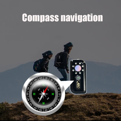 K300 Multifunctional Infrared Detector Hotel Anti-Snooping Camera Detection Travel Compass Anti-lost Device, K300