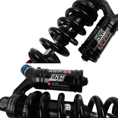 DNM RCP2S Mountain Bike Oil Spring Rear Shock Absorber Soft Tail Frame Rear Bladder, 200mm, 210mm, 220mm