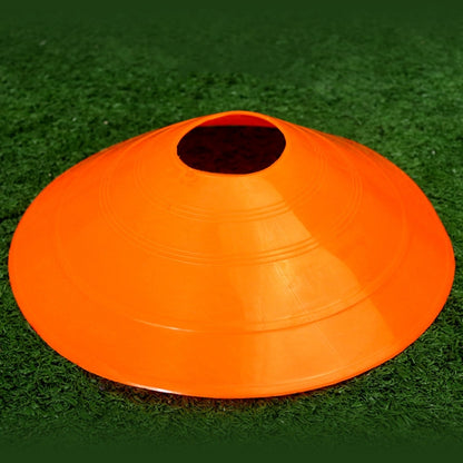 10 PCS Football Training Sign Disc Sign Cone Obstacle Football Training Equipment