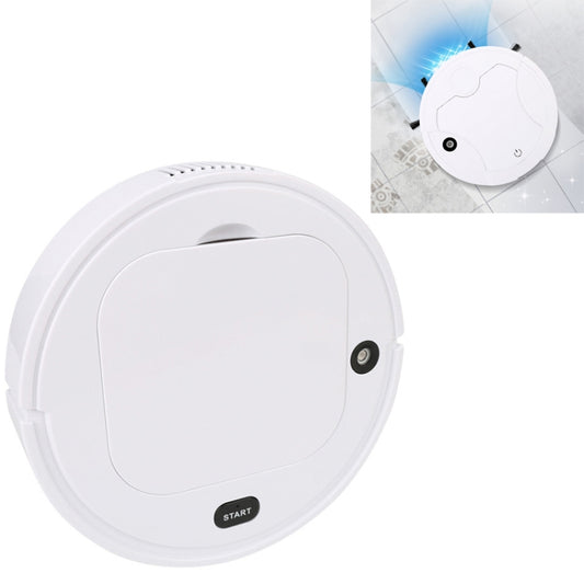 Household Intelligent Humidifying Sweeping Robot Spray Lazy Sweeping Dust Collector Mopping Vacuum Cleaner, White