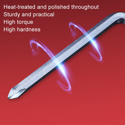 10pcs Screwdriver Hexagonal Wrench Scooter Repair Tools Cross Bit, Specification:4mm, Material:45 Steel, 4mm 45 Steel, 5mm 45 Steel, 6mm 45 Steel, 4mm A3 Steel, 5mm A3 Steel, 6mm A3 Steel