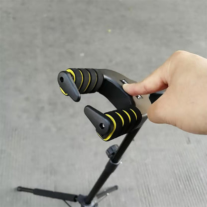 Gravity Self-locking Folding Vertical Pipa Bass Universal Guitar Stand, Self-locking