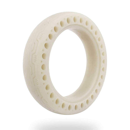 M0137 For Xiaomi Mijia M365 Electric Scooter Accessories 8.5 inch Shock-absorbing Pattern Honeycomb Solid Tire Fluorescent Tire, Fluorescent Green, Fluorescent Blue